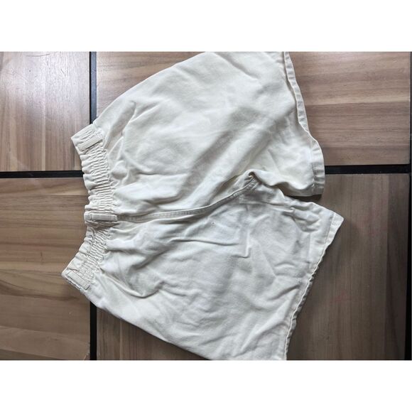 Love Tree Paper-bag Waist Denim Shorts Medium Khaki‎ Tan size large - Picture 7 of 9